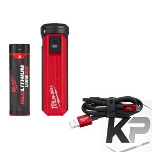 Milwaukee® L4PPS-301 REDLITHIUM™ USB Zestaw startowy
