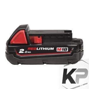 Milwaukee® Akumulator M18™ 2.0 Ah | Akumulatory litowe do narzędzi elektrycznych M18 B2 — M18 B2