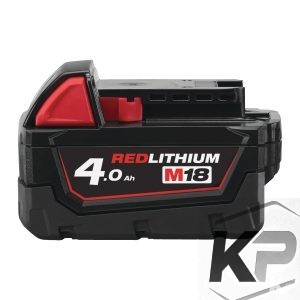 Milwaukee® Akumulator M18™ 4,0 Ah | Akumulatory litowe do elektronarzędzi M18 B4 — M18 B4