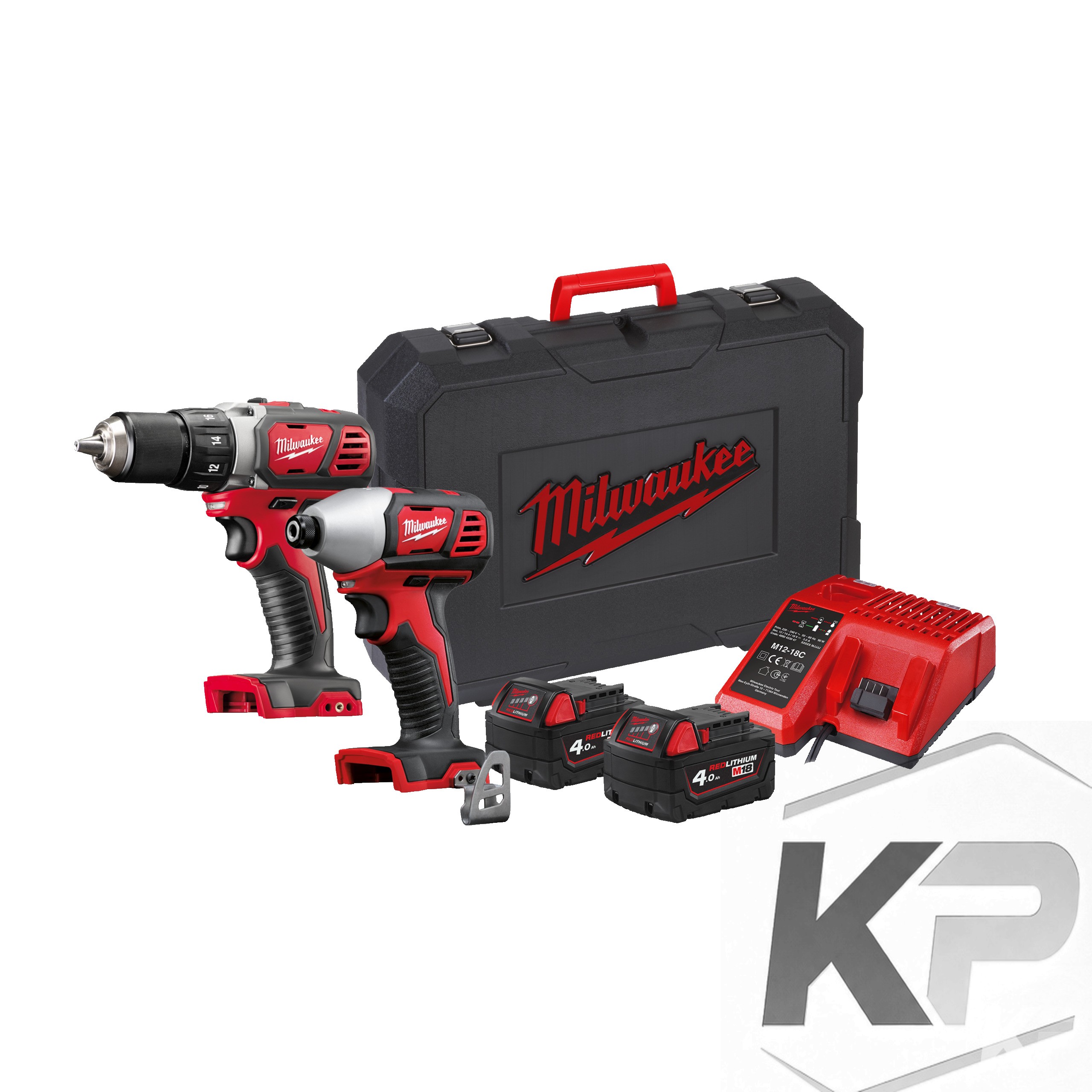 Milwaukee® M18BPP2D-402C ZESTAW POWERPACK