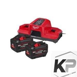Milwaukee® M18FORGENRG-122 ZESTAW FORGE 2X12AH + PODWÓJNA ŁADOWARKA