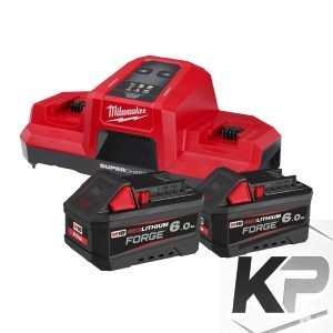 Milwaukee® M18™ FORGE NRG 602 PODWÓJNA ŁADOWARKA