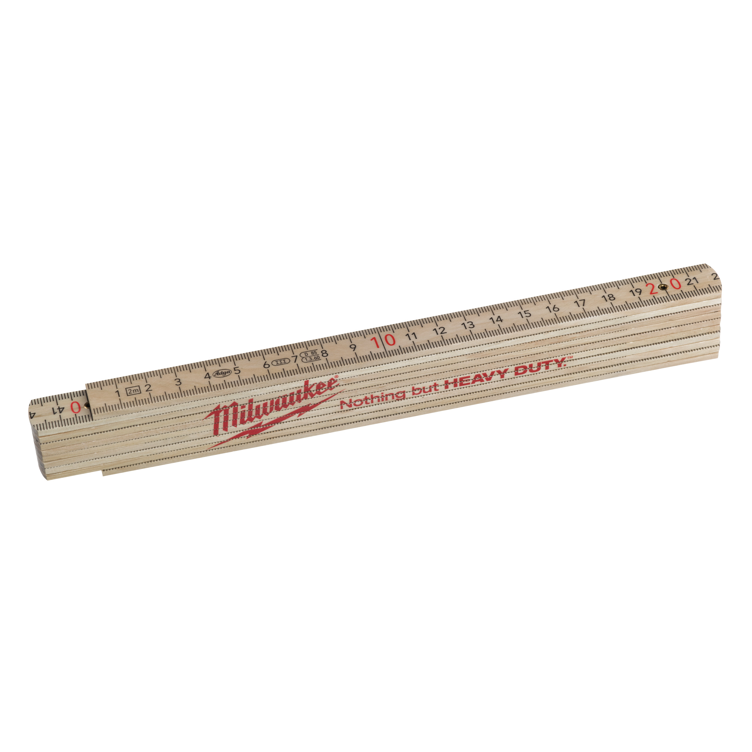 Milwaukee® Miarki składane — Slim Wood Folding Rule 2m