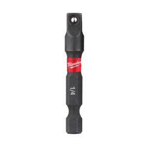 Milwaukee® Bity udarowe SHOCKWAVE™ — Adaptor ¼" Hex- ¼" Square