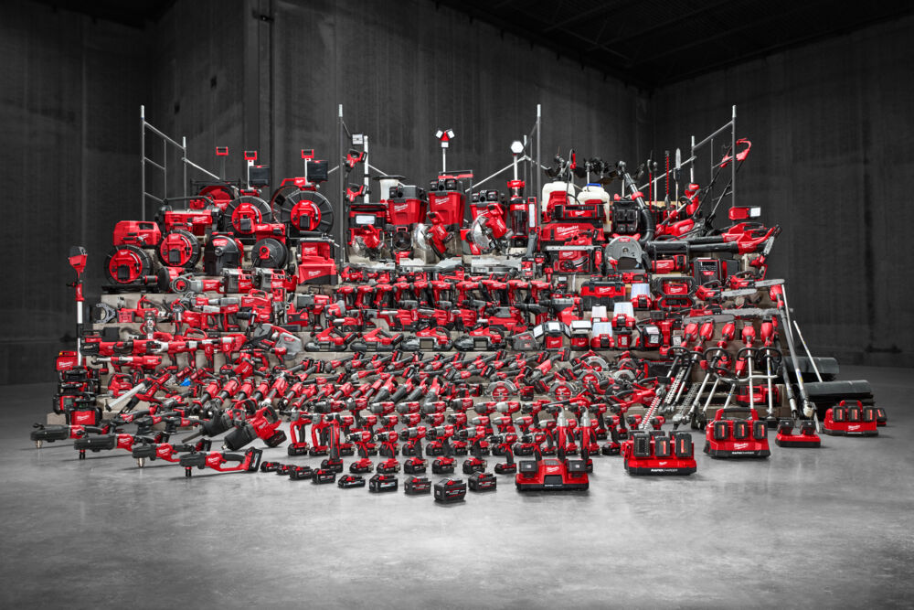 Pełna rodzina narzędzi Milwaukee M18