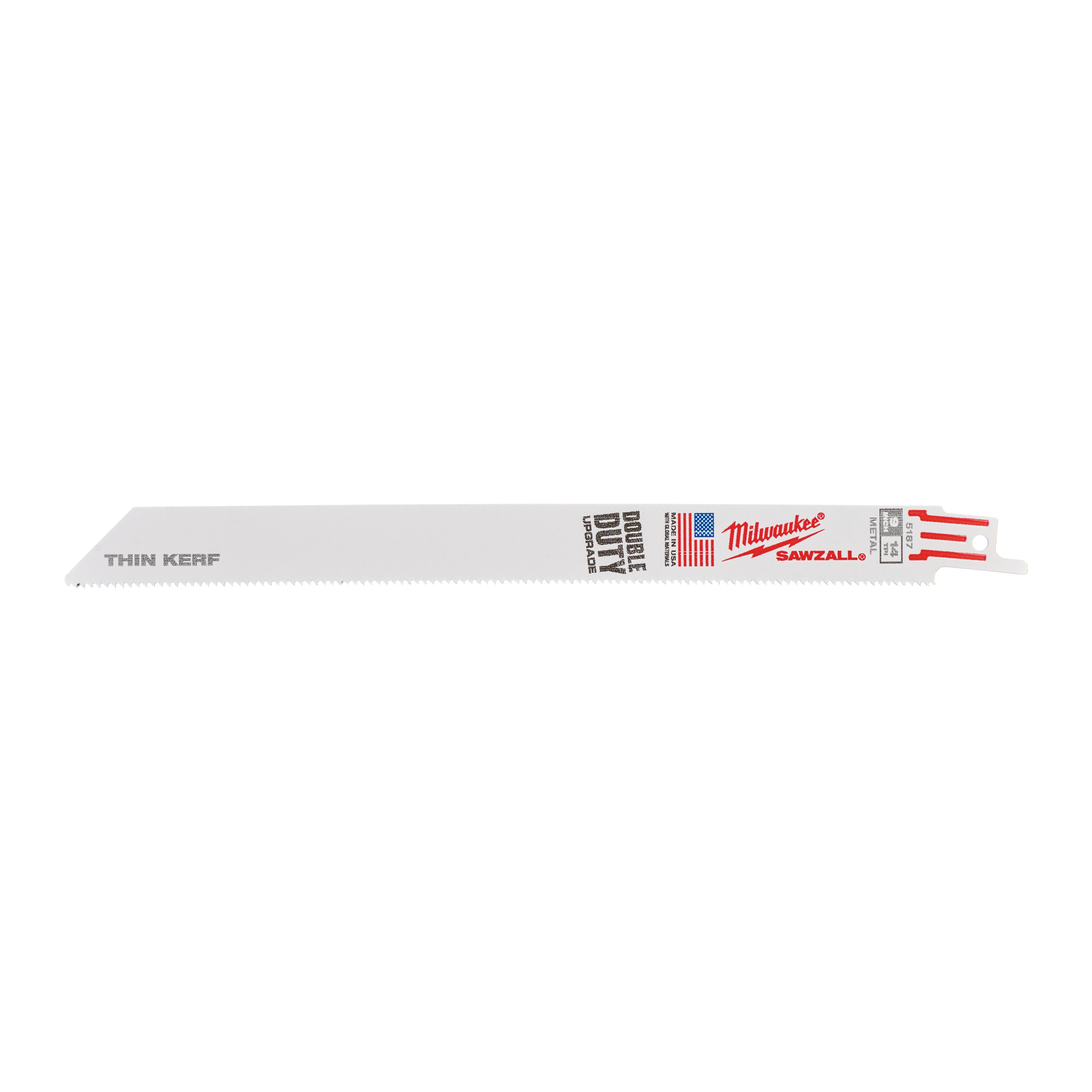 Milwaukee® Brzeszczoty do pił szablastych — 230mm x 14 Tpi - 5 pc