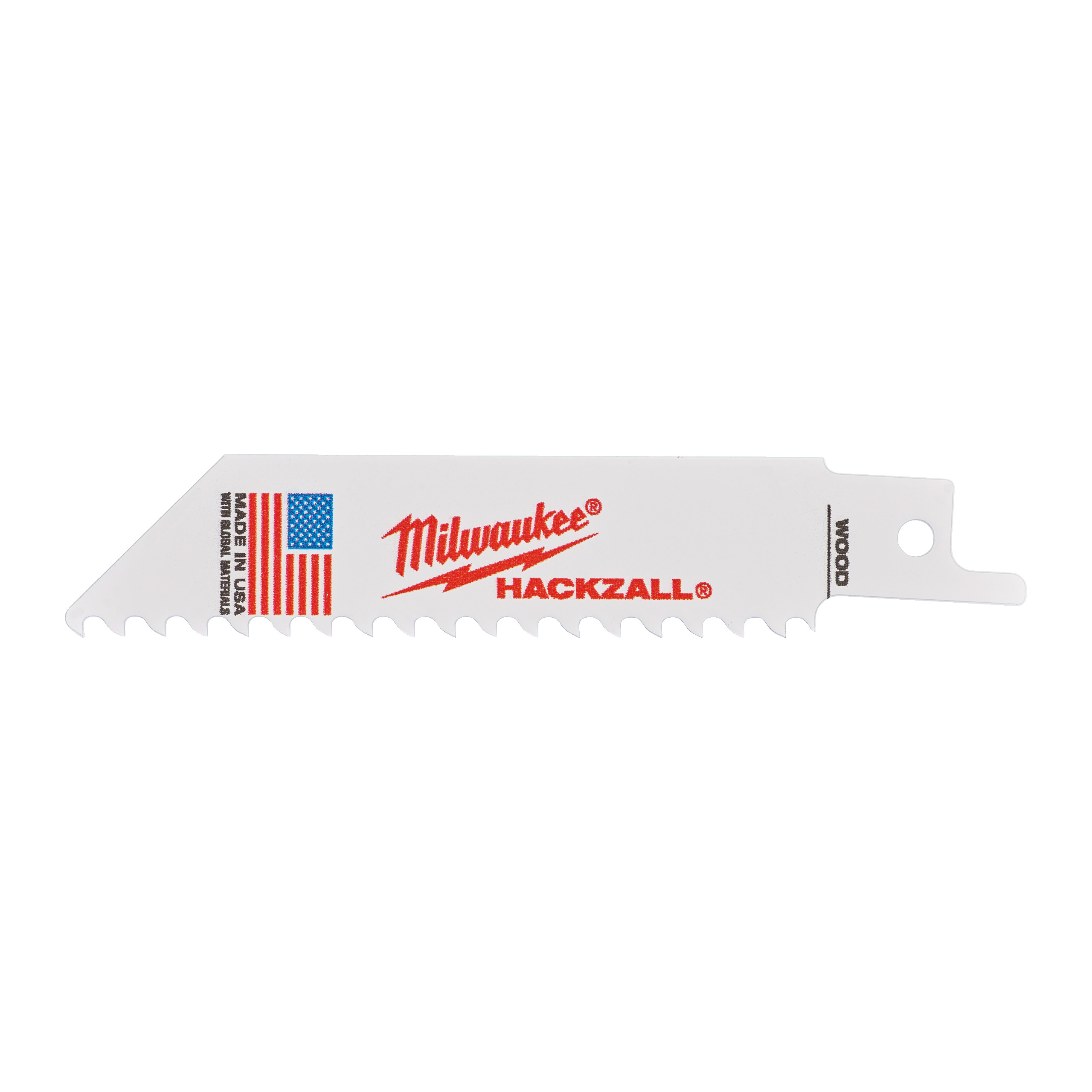 Milwaukee® Brzeszczoty do pił szablastych — 100mm x 6 Tpi - 5 pc
