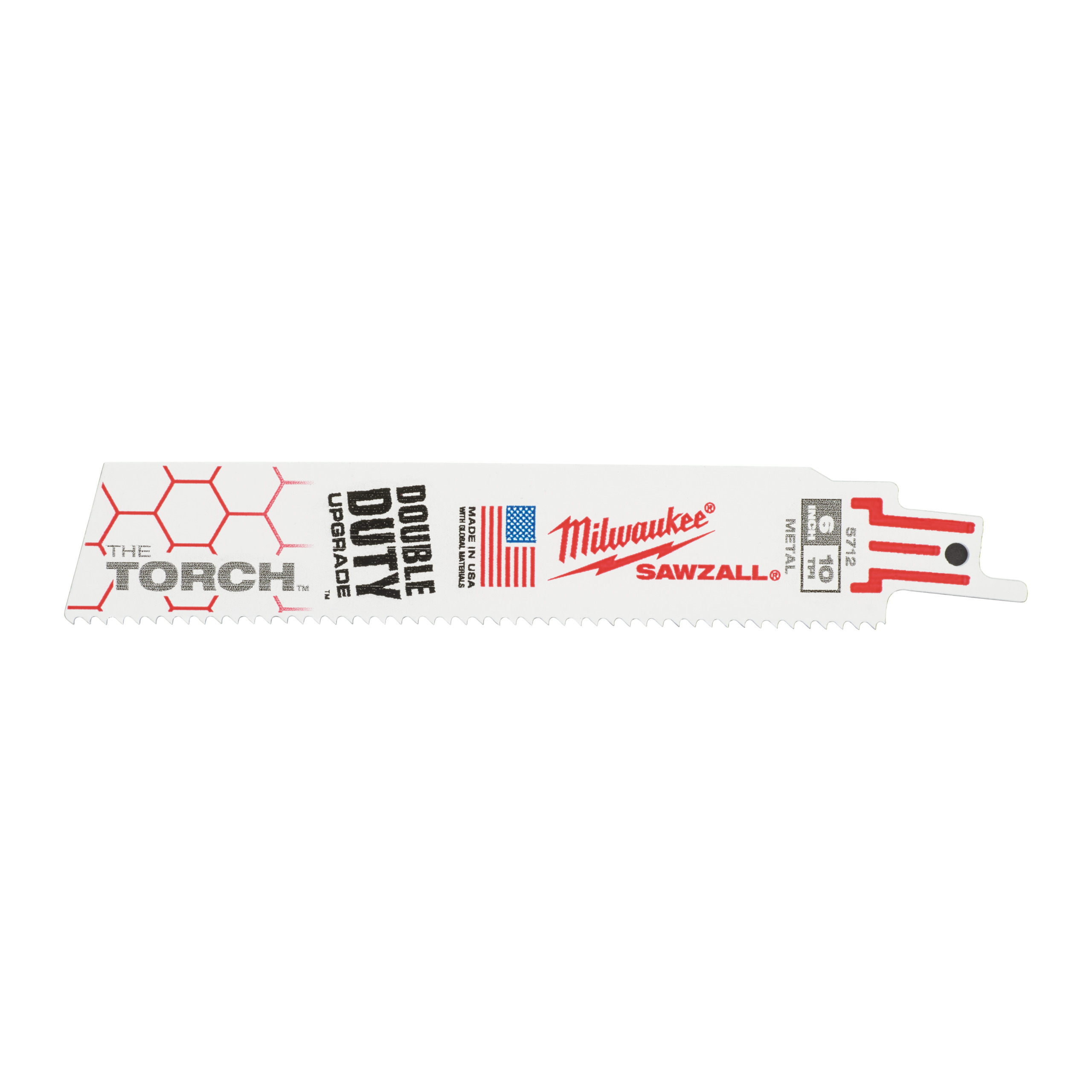 Milwaukee® Brzeszczoty do pił szablastych — TORCH 150mm x 10 Tpi - 5 pc