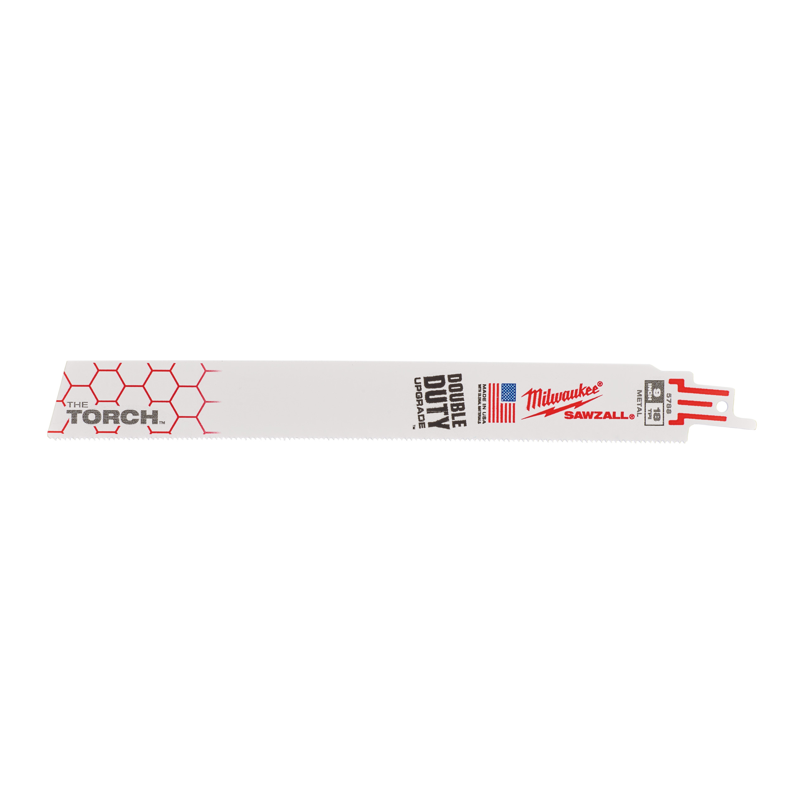 Milwaukee® Brzeszczoty do pił szablastych — TORCH 230mm x 18 Tpi - 5 pc