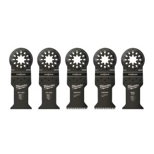 Milwaukee® Zestawy ostrzy do narzędzi wielofunkcyjnych — Wood Set - 5 pc