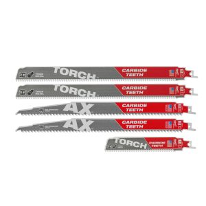 Milwaukee® Zestawy brzeszczotów SAWZALL® — SAWZALL Carbide 5pcs Demolition Set