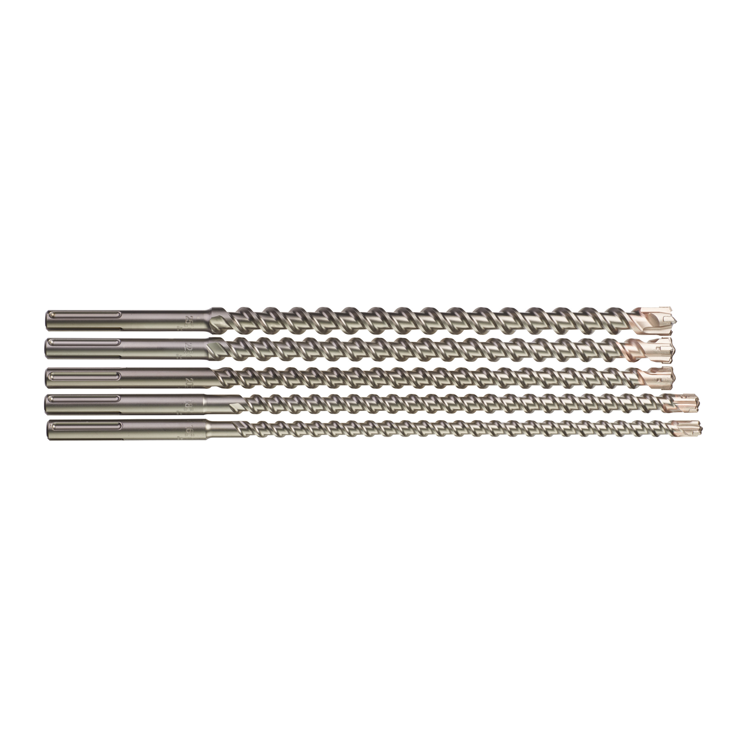 Milwaukee® Wiertła do betonu i muru — SDS-Max Set - 5 pcs