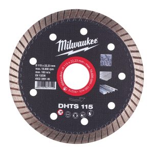 Milwaukee® Diamentowe tarcze tnące — DHTS 115 mm - 1 pc