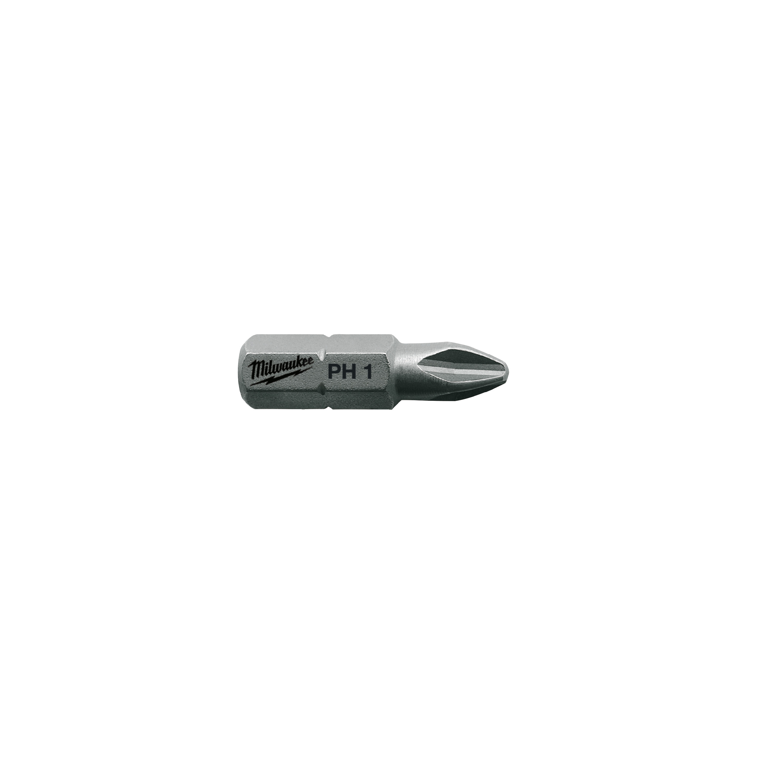 Milwaukee® Bity standardowe — PH 1 x 25 mm - 25 pcs