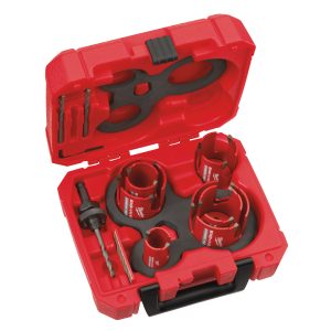 Milwaukee® Zestaw wielomateriałowych otwornic BIG HAWG™ — BIG HAWG multi mat. holesaw set - 10pc