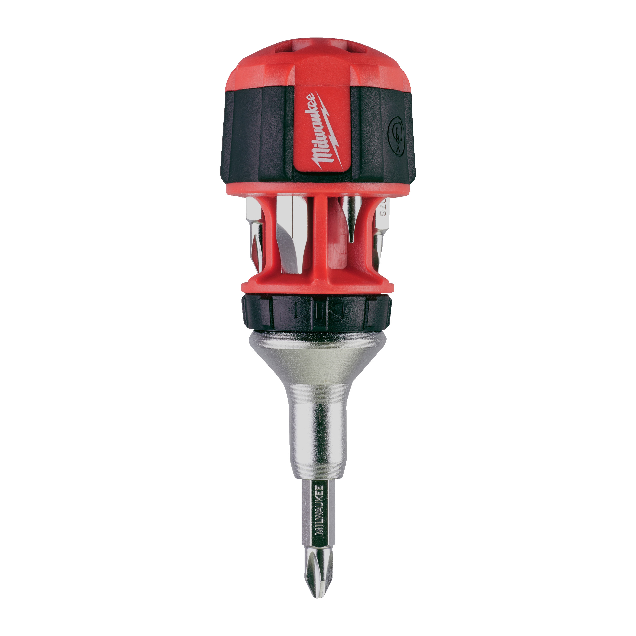 Milwaukee® Wkrętaki — 8 in 1 Compact Ratcheting Multi-bit Screwdriver - 1pc - obrazek 3