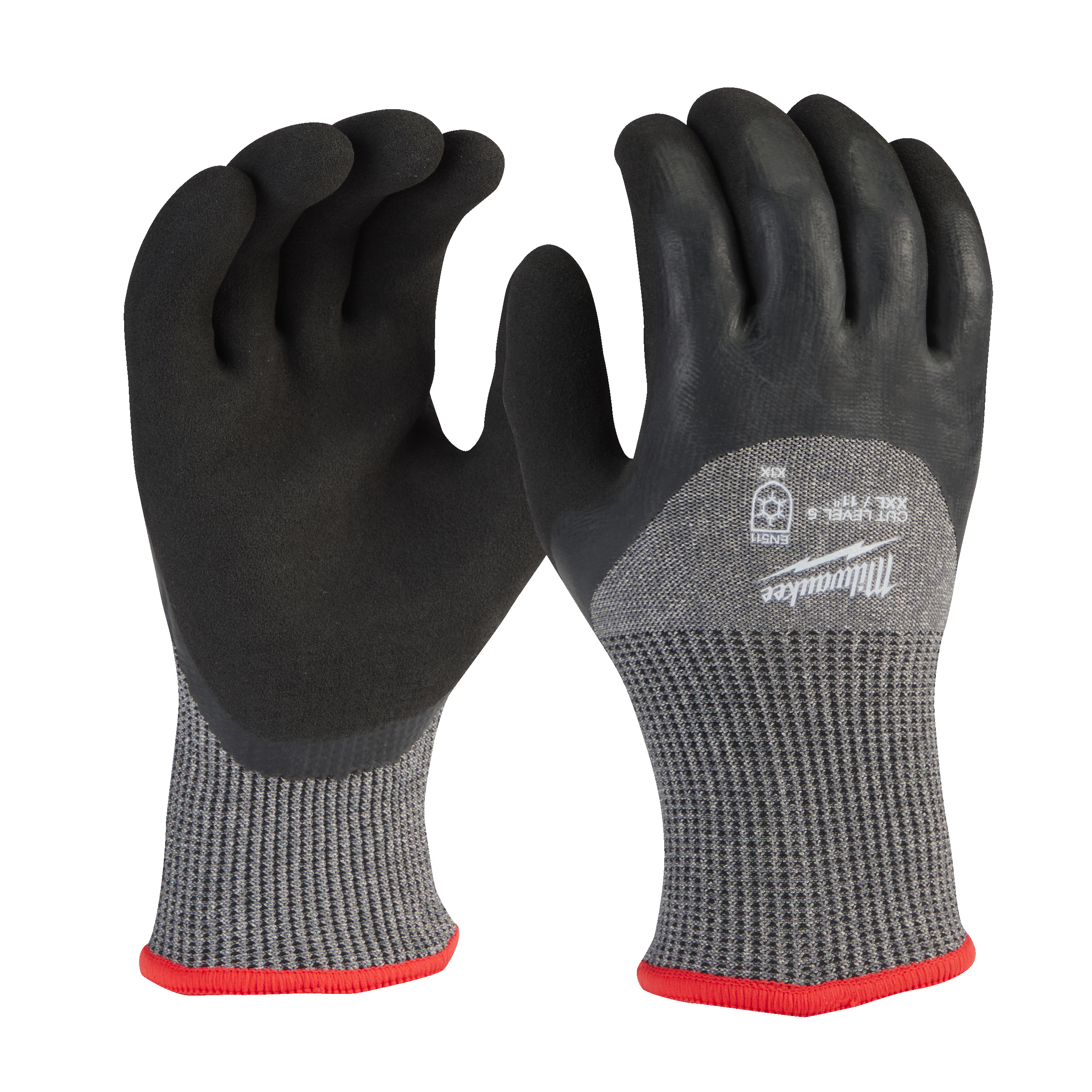 Milwaukee® Rękawice ochronne — Pack Winter Cut E Gloves - 7/S - 12pcs