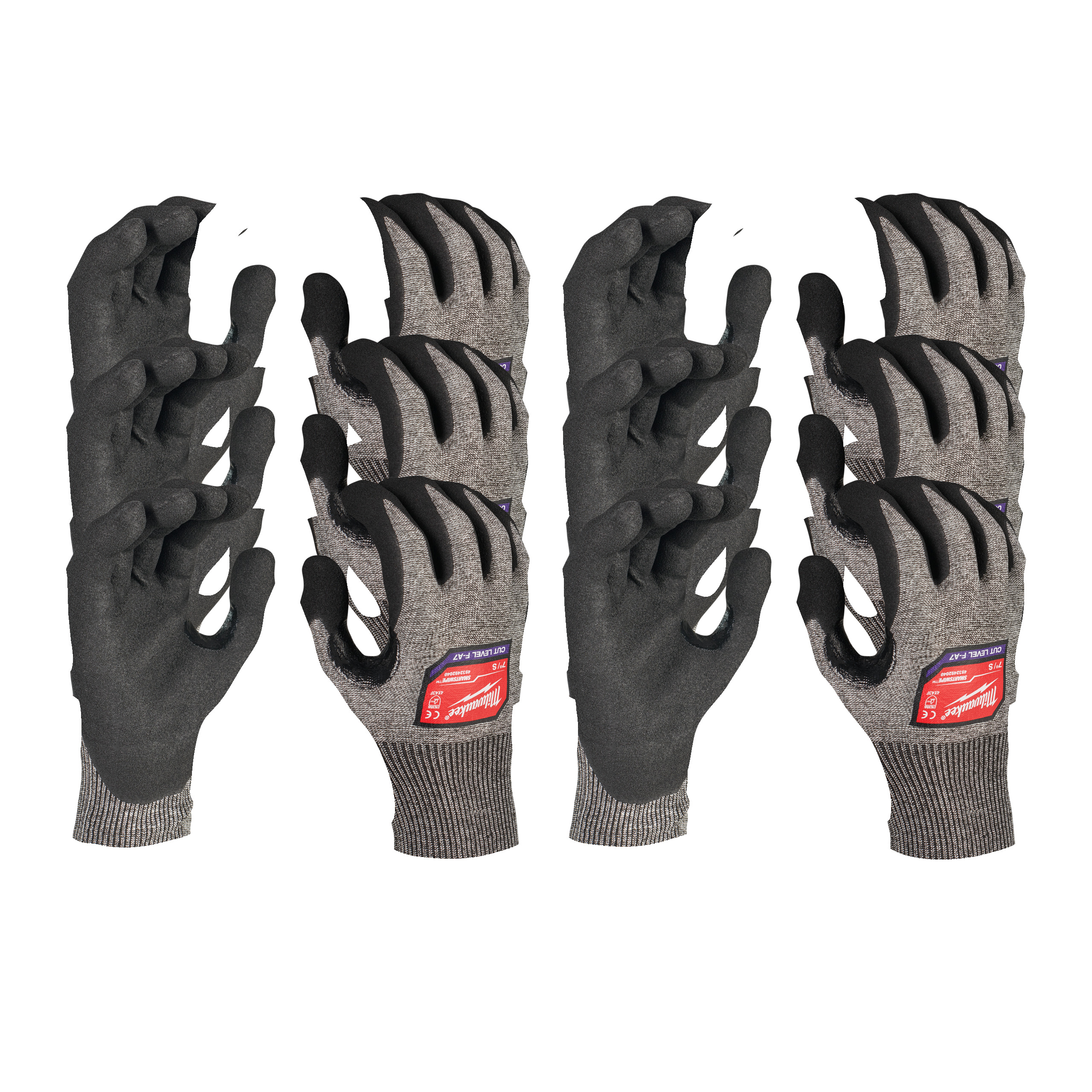 Milwaukee® Rękawice ochronne — Pack High Cut F Gloves - 7/S - 12pc