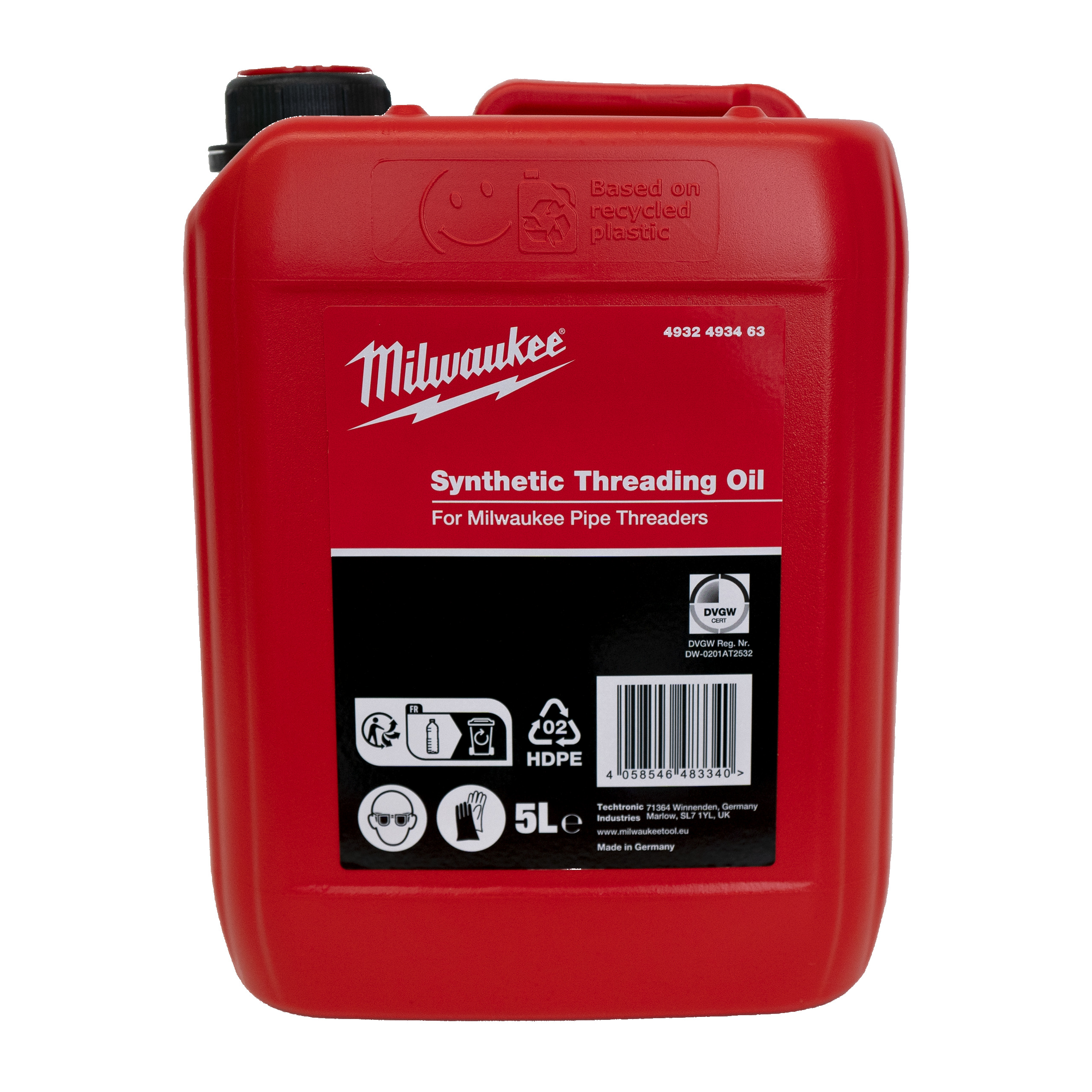 Milwaukee® Gwintowanie rur — Synthetic Threading Oil