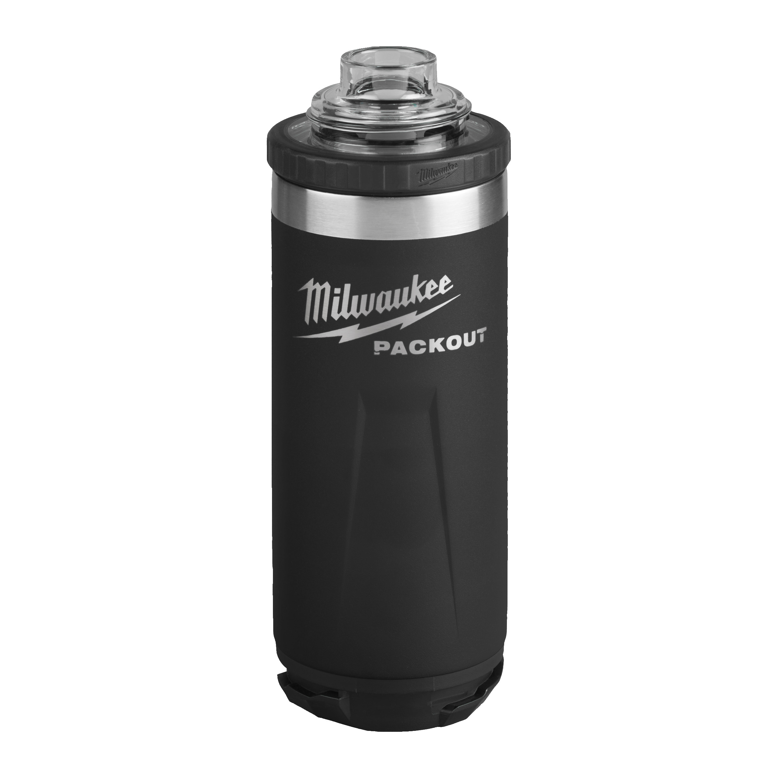 Milwaukee® Kubki i lodówki PACKOUT — Packout Bottle 710 ml Chug Lid Black - obrazek 3