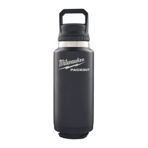 Milwaukee® Kubki i lodówki PACKOUT — Packout Bottle 1065 ml Chug Lid Black