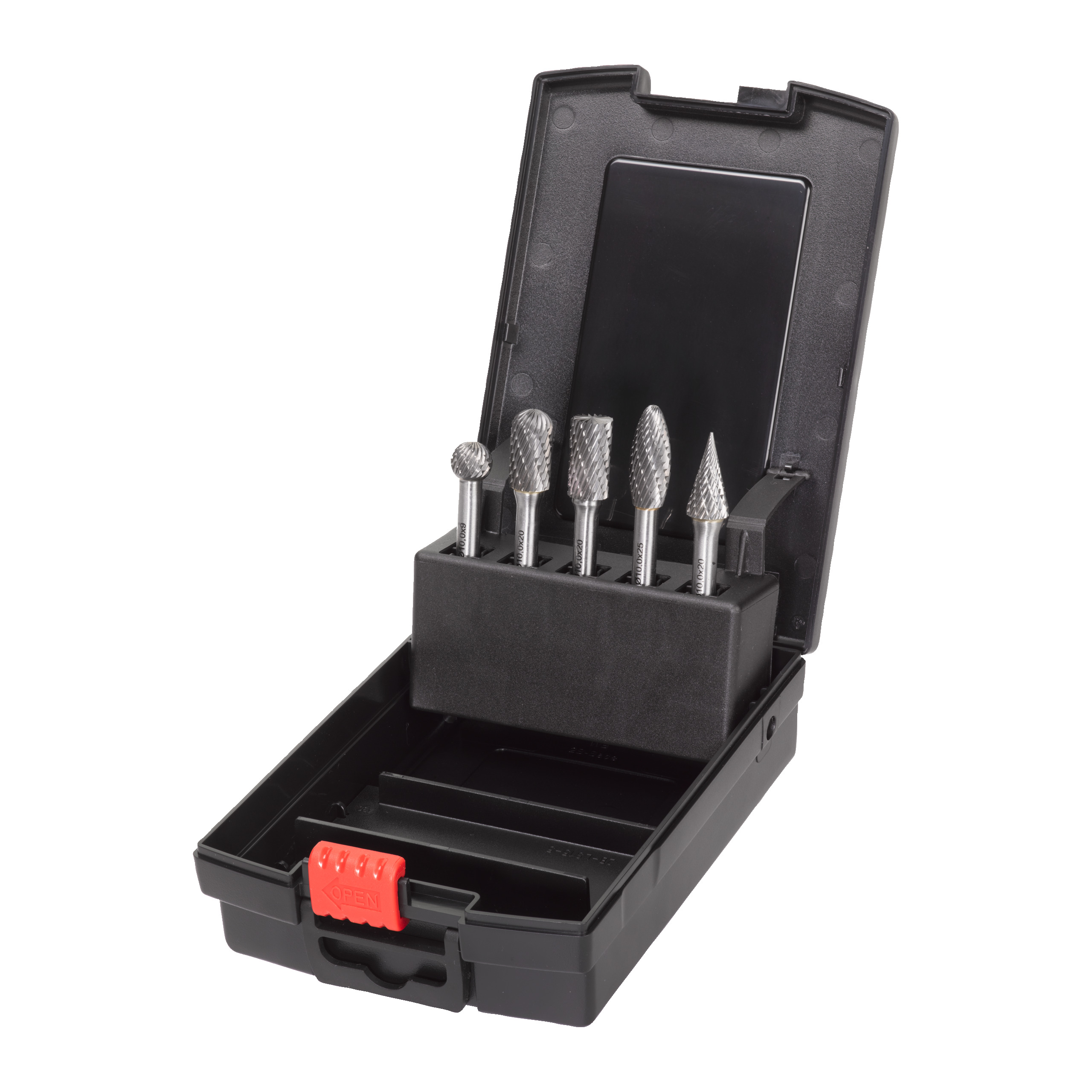 Milwaukee® Frezy do metalu — Burrs TC 6 x 12.7mm set - 5 pc