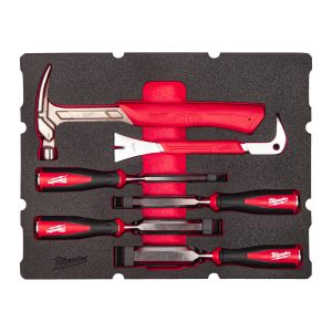 Milwaukee® Wkładki piankowe PACKOUT™ — 6 pc Packout Drawer Woodworking Foam Insert Set