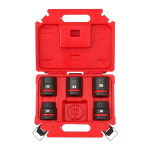Milwaukee® Zestaw nasadek udarowych 3/4" — 3/4" Socket Set STD - 5 pc