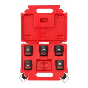 Milwaukee® Zestaw nasadek udarowych 1" — 1" Socket Set STD - 5 pc