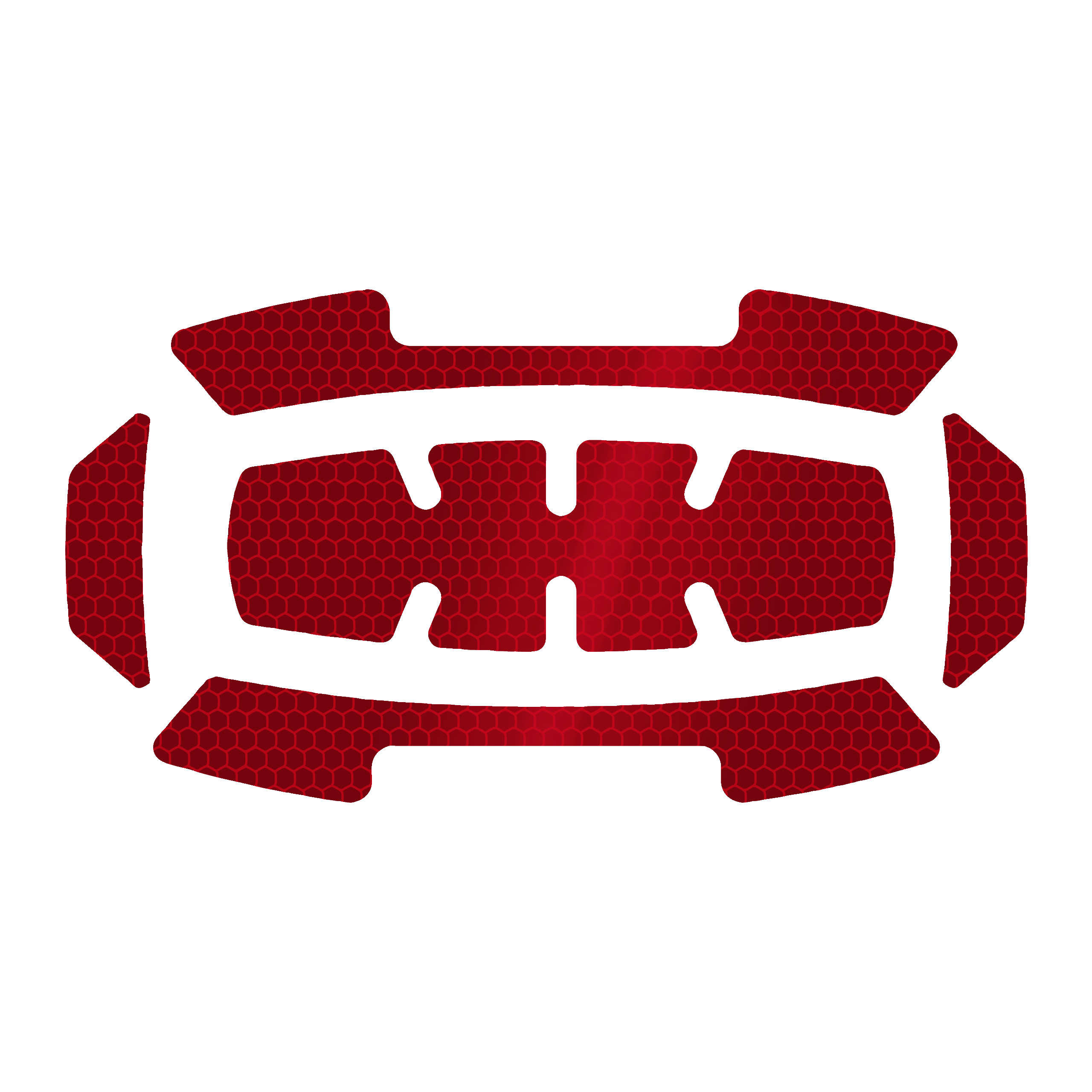 Milwaukee® Inne produkty — BOLT™ Reflective stickers - Red - 1 set