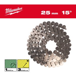 Milwaukee® Gwoździe i zszywki — 15° RH 3.05 x 25 mm / RS / Inox-2160