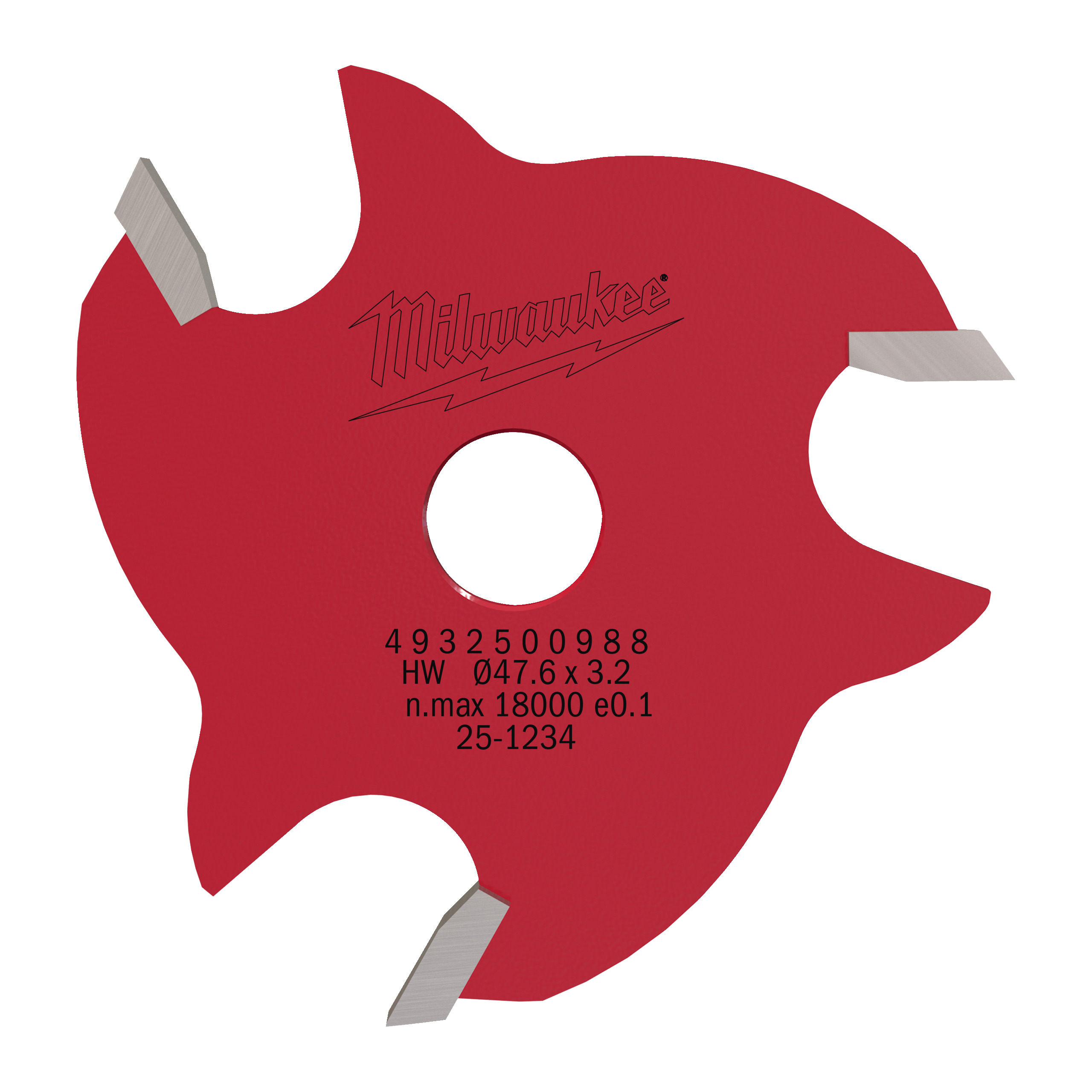 Milwaukee® Frezy chwytowe — Rtr B. S8 Slot Cutter 3.2mm - 1 pc