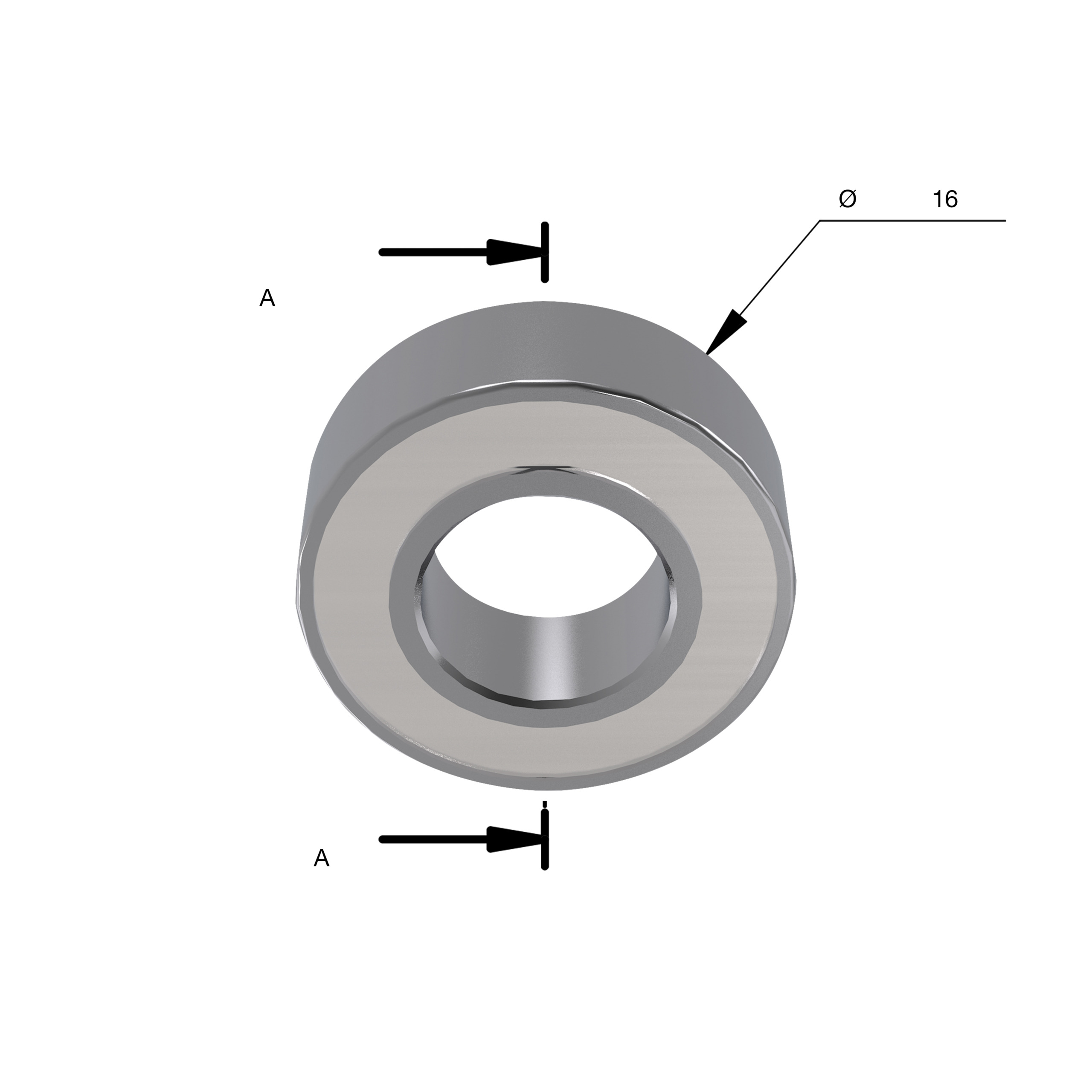 Milwaukee® Frezy chwytowe — Rtr B. Bearing B3 16x8x5mm - 1 pc - obrazek 2
