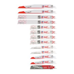 Milwaukee® Zestawy brzeszczotów SAWZALL® — Sawzall Blade Set 4 - 13 pc