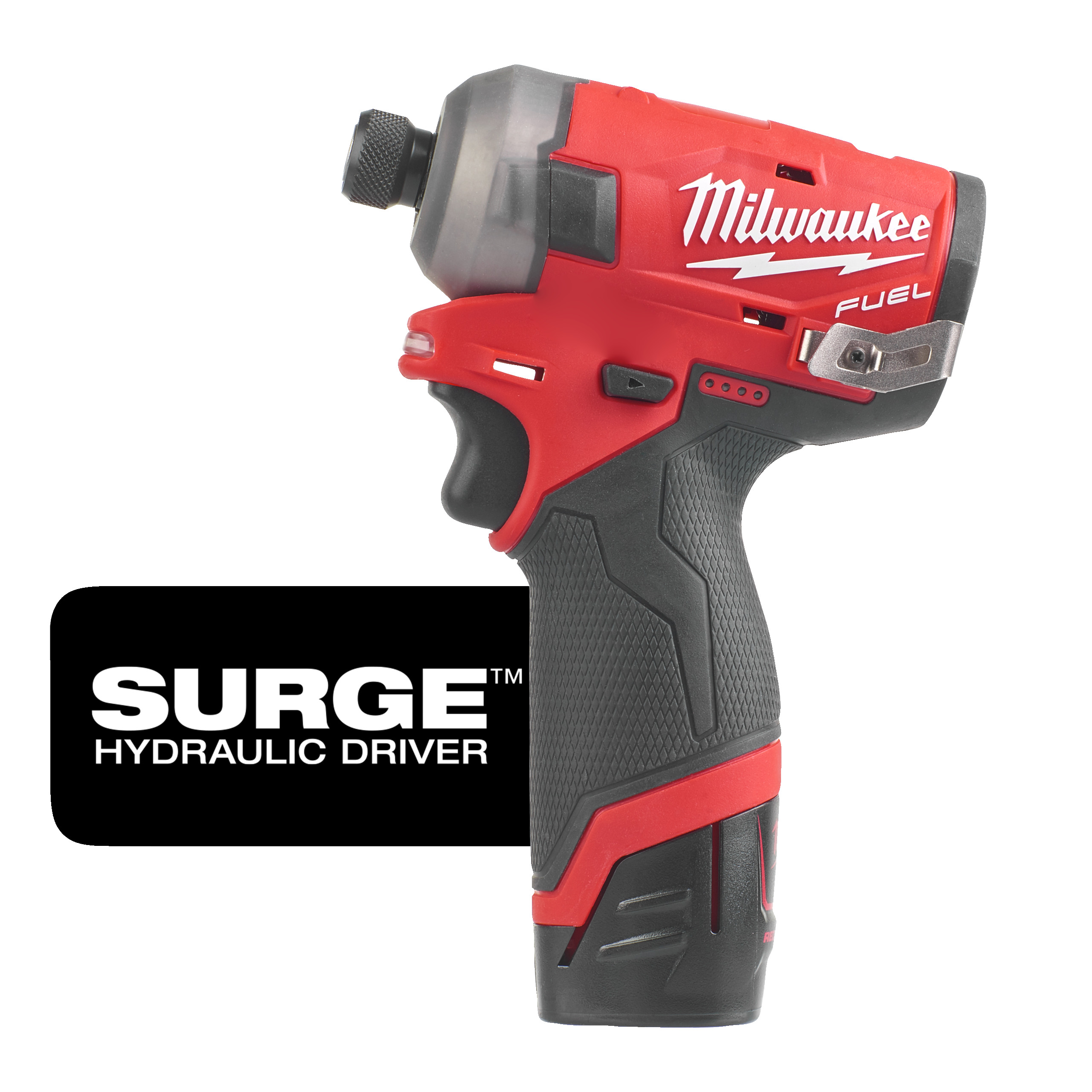 Milwaukee® M12 FUEL™ SURGE™ 1/4˝ Hex zakrętarka udarowa | M12 FQID — M12 FQID-202X - obrazek 3