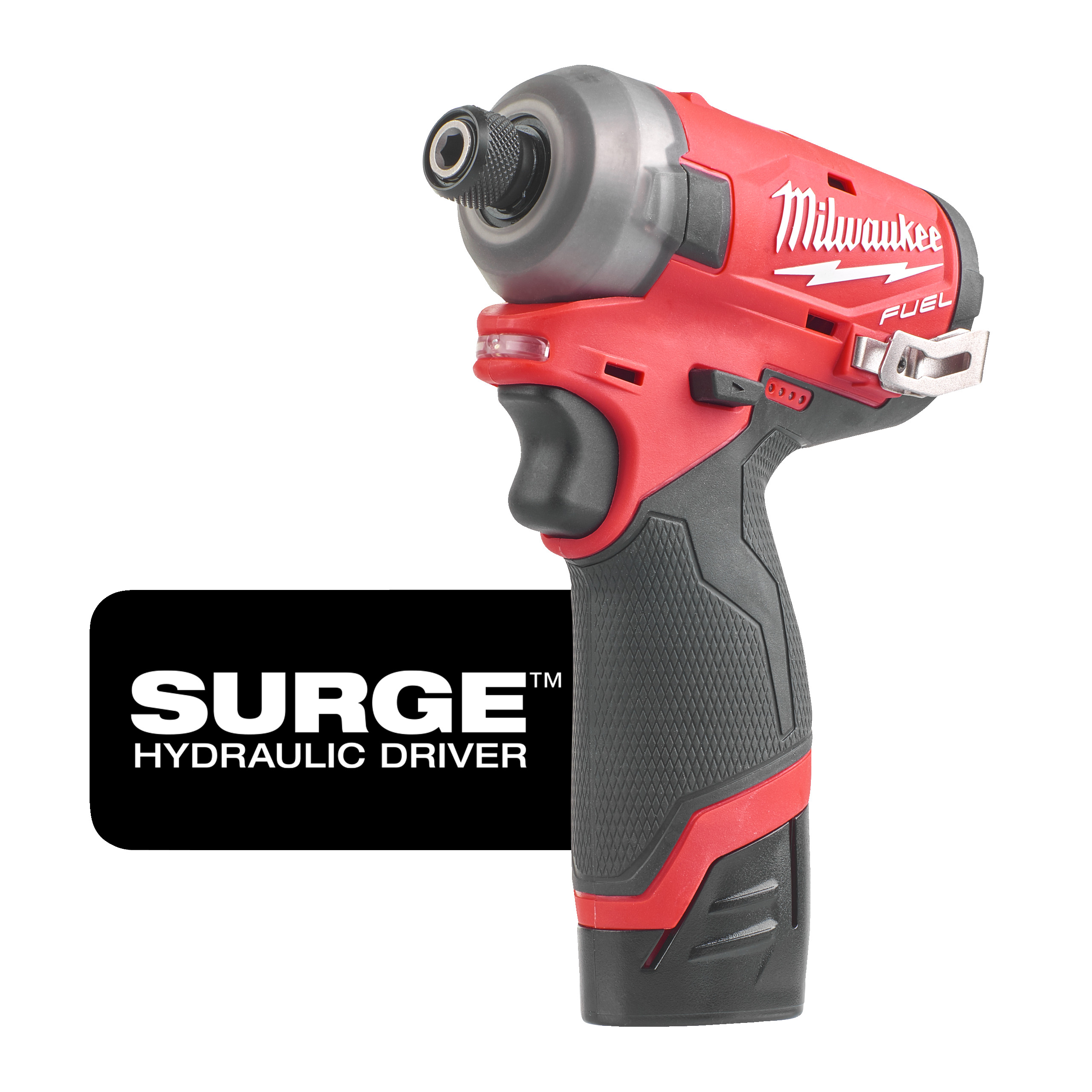 Milwaukee® M12 FUEL™ SURGE™ 1/4˝ Hex zakrętarka udarowa | M12 FQID — M12 FQID-202X - obrazek 4
