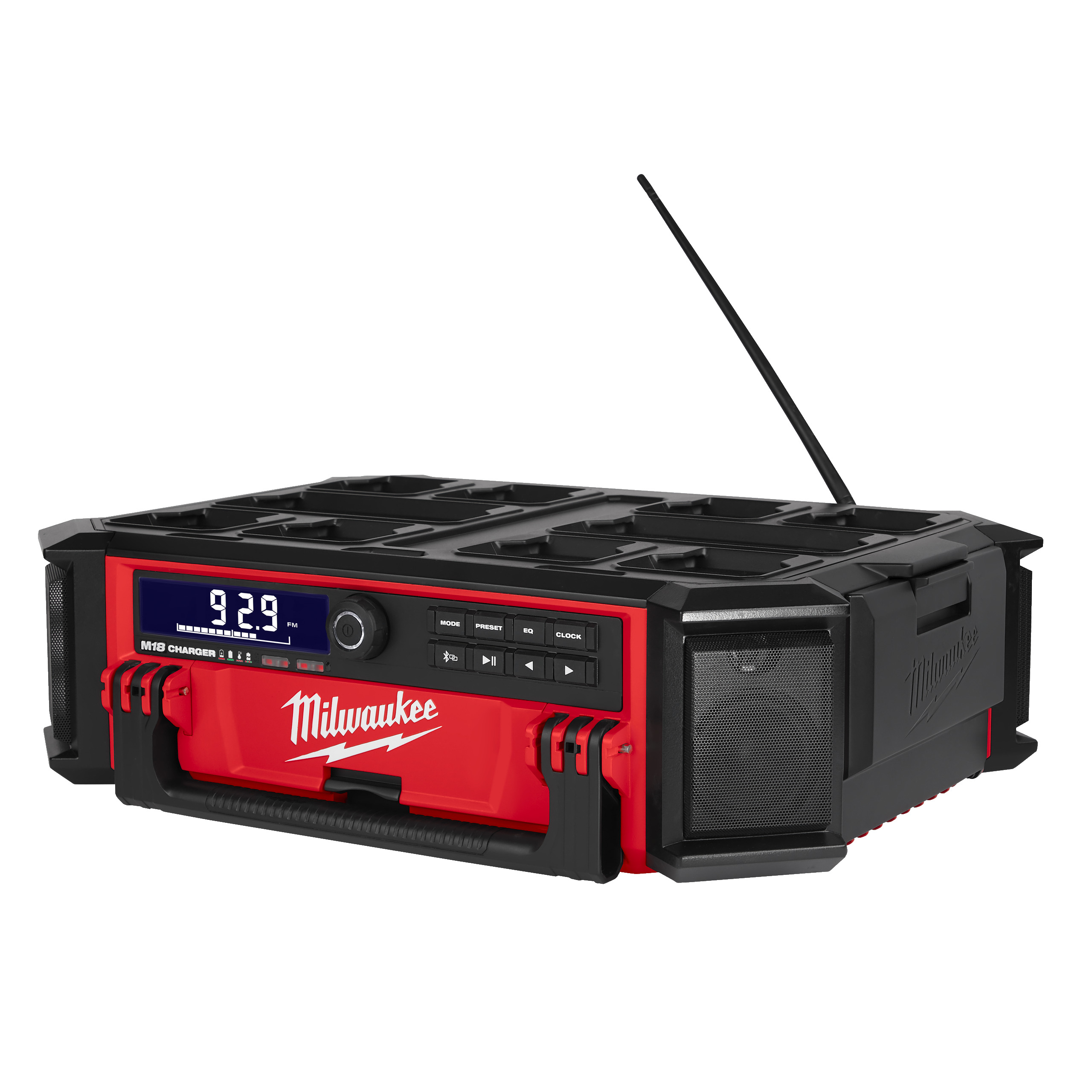 Milwaukee® M18™ PACKOUT™ radio z ładowarką | M18 PRCDAB+ — M18 PRCDAB+-0 - obrazek 4