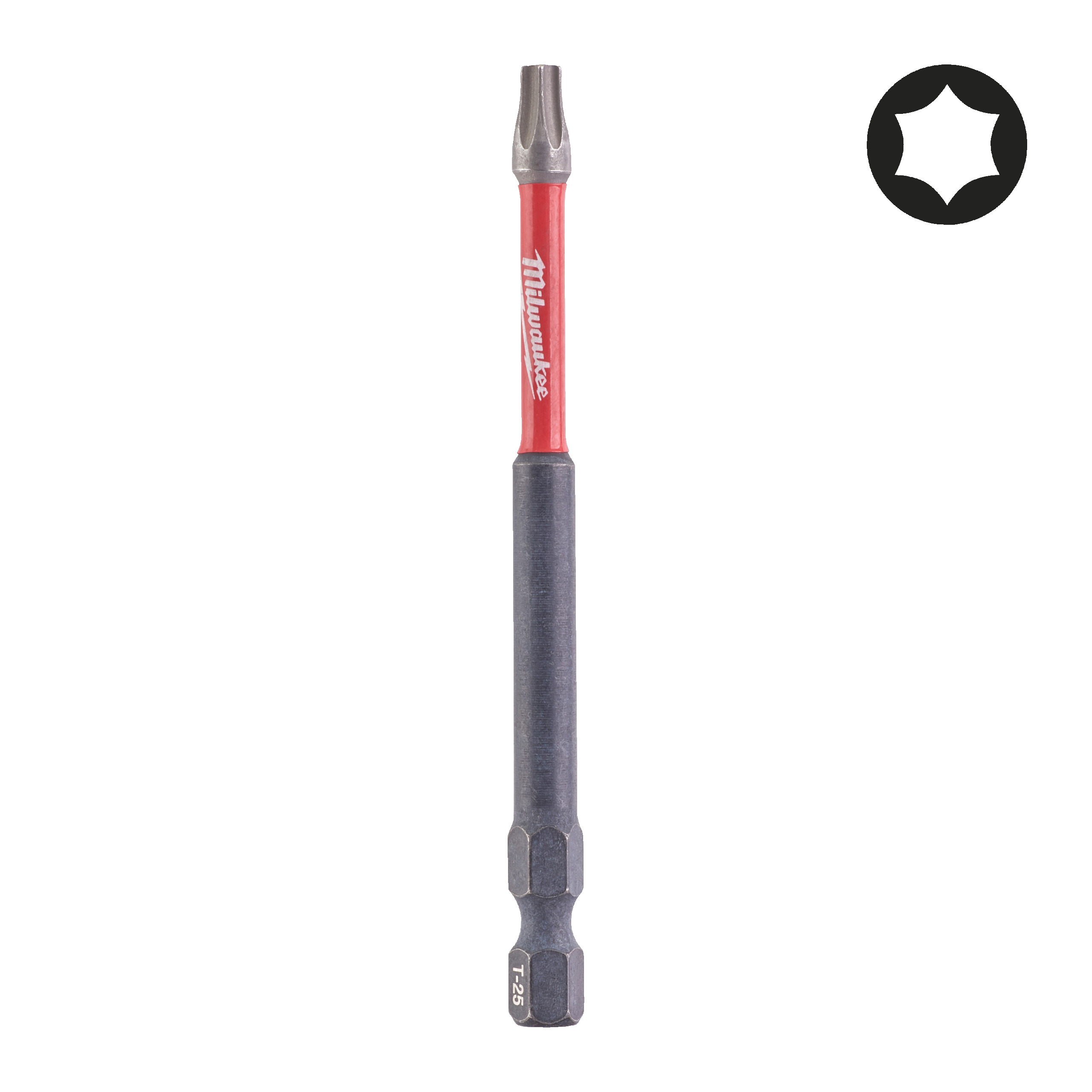 Milwaukee® Bity udarowe SHOCKWAVE™ — Shockwave TX25 x 90 mm - 1 pc